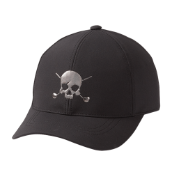 Volvik Golf Hot Melt Skull Cap -CLUBS Sales shop 0001 Skull matte cap black