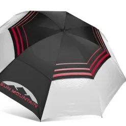 Sun Mountain Golf 68" Manual Umbrella -CLUBS Sales shop 190904 Umbrella Black White Red scaled