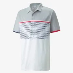Cobra Golf Puma Men's Volition Patriot Golf Polo