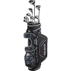 Golf Works Top-Flite Golf Men's XL 13 Piece Complete Box Set -CLUBS Sales shop 2020 Camo Black
