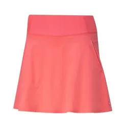 Puma Women's PWRShape Solid Golf Skirt -CLUBS Sales shop 2021PWRShapeSolidWovenSkirt IgnitePink