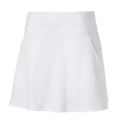 Puma Women's PWRShape Solid Golf Skirt -CLUBS Sales shop 2021PWRShapeSolidWovenSkirt bRIGHTWHITE