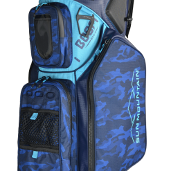 Sun Mountain 2023 Boom Bag Golf Cart Bag With Speakers -CLUBS Sales shop 2023 BoomCart 230394 navy navy camo ocean