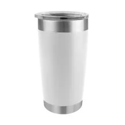 Tempercraft Tumbler 20 Oz Assorted Colors -CLUBS Sales shop 20T WHITE LcleanNEW