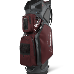 Sun Mountain 2022 Boom Bag Golf Cart Bag With Speakers -CLUBS Sales shop 210412BoomBagGray Garnet Black