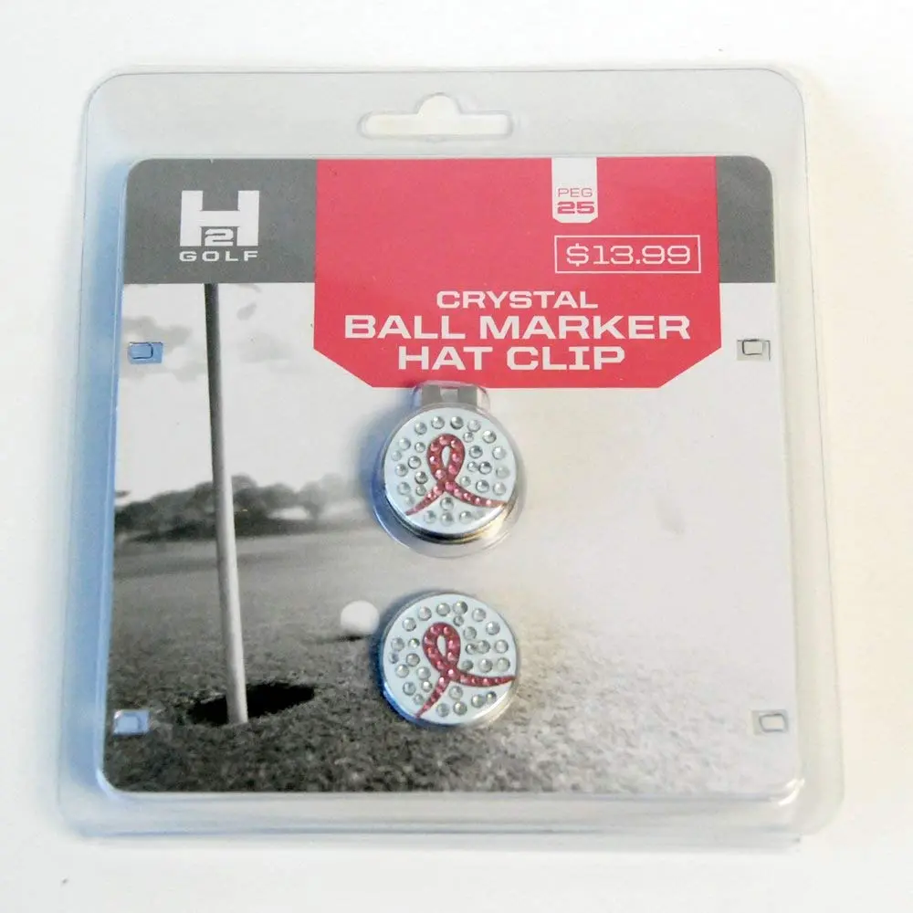 CaddiesShack H2 Golf #25 Crystal Ball Marker Hat Clip 1 CaddiesShack H2 Golf #25 Crystal Ball Marker Hat Clip