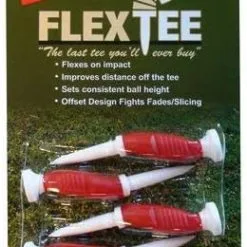 J&M Flextee Offset Design Flexible Golf Tee 3"