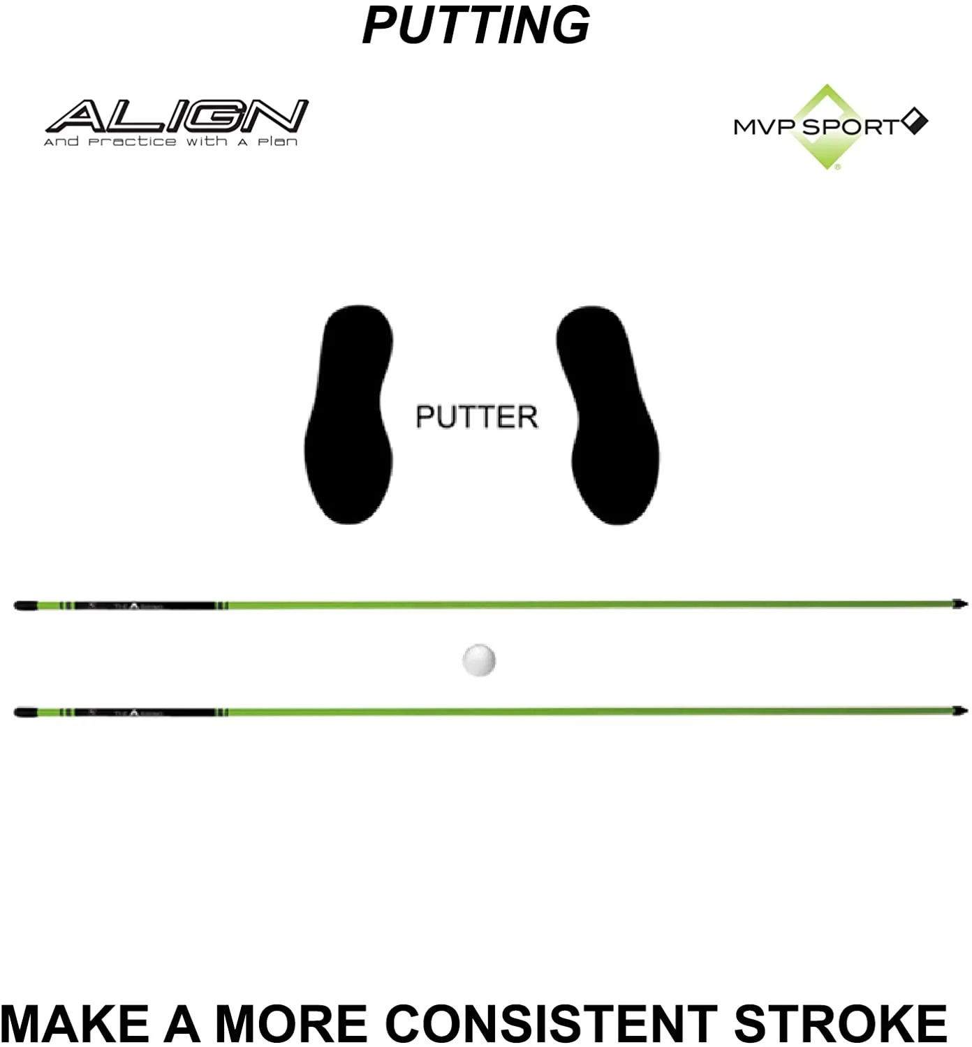 J&M Golf Alignment Rods - MORODZ - 2 Pack 6 J&M Golf Alignment Rods - MORODZ - 2 Pack - Image 6