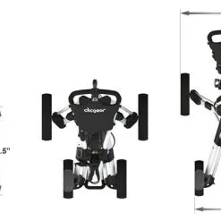 Proactive Clicgear Golf 4-Wheel Push Cart Model 8.0+ -CLUBS Sales shop 8.0 Details