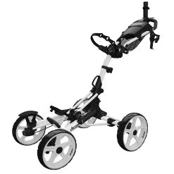 Proactive Clicgear Golf 4-Wheel Push Cart Model 8.0+ -CLUBS Sales shop 8.0 White Unfolded