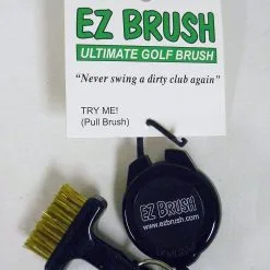 J&M EZ Brush - The Original Retractable Golf Brush