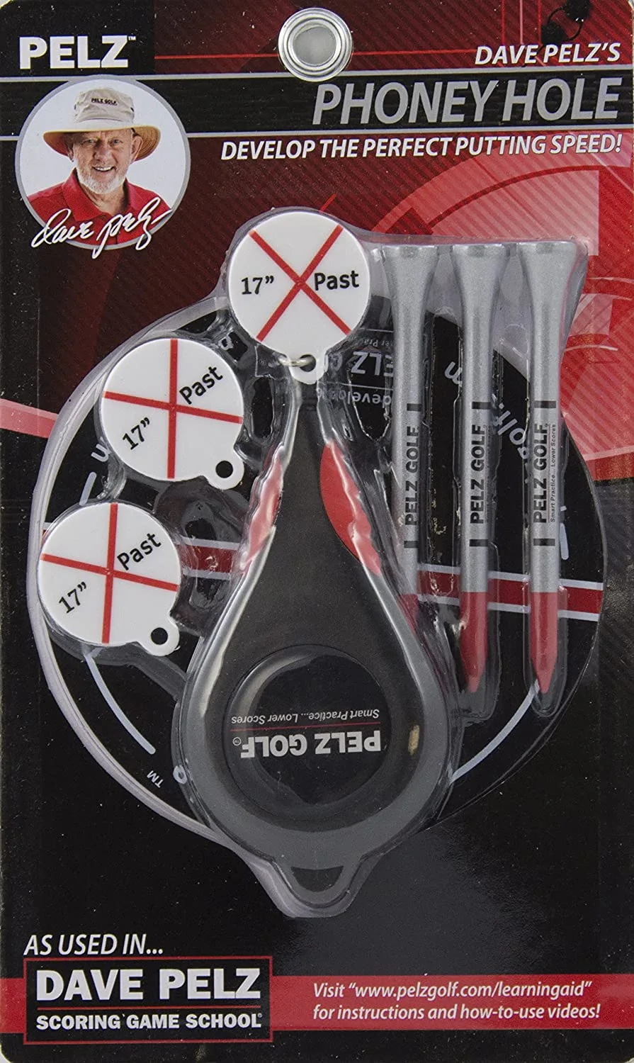J&M Dave Pelz’s Phony Hole - Putting Training Aid 1 J&M Dave Pelz’s Phony Hole - Putting Training Aid