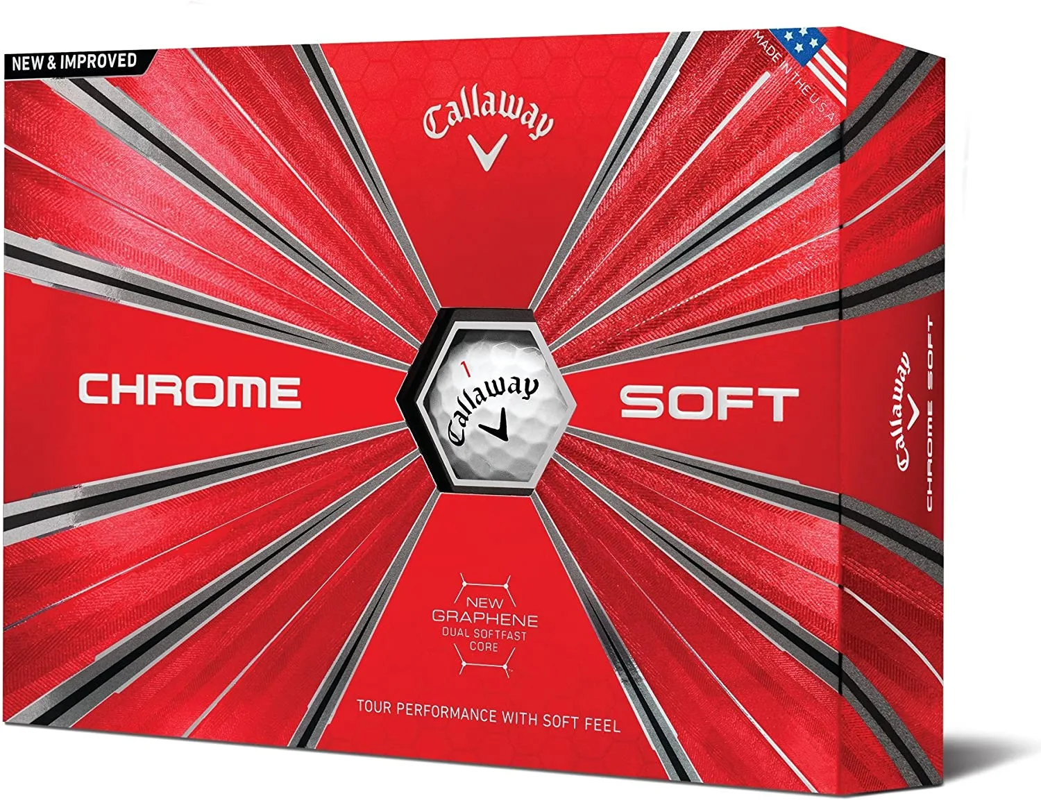 GE Wholesale Callaway Chrome Soft Golf Balls 1 GE Wholesale Callaway Chrome Soft Golf Balls