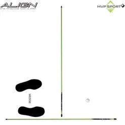 Proactive MVP Sport Golf Alignment Sticks 2-Pack -CLUBS Sales shop AlignmentRods Red 9