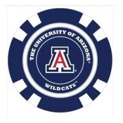 Team Golf NCAA Magnetic Poker Chip Ball Markers -CLUBS Sales shop Arizona1