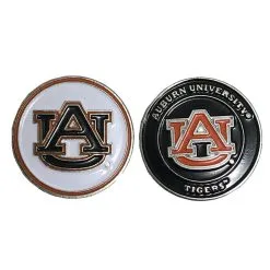 J&M NCAA Double Sided Collegiate Golf Ball Marker Coins 80 J&M NCAA Double Sided Collegiate Golf Ball Marker Coins -CLUBS Sales shop Auburn1