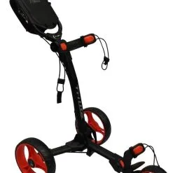 TGIB Axglo Golf TriLite 3 Wheel Push Cart -CLUBS Sales shop AxgloTriLiteBlackRed