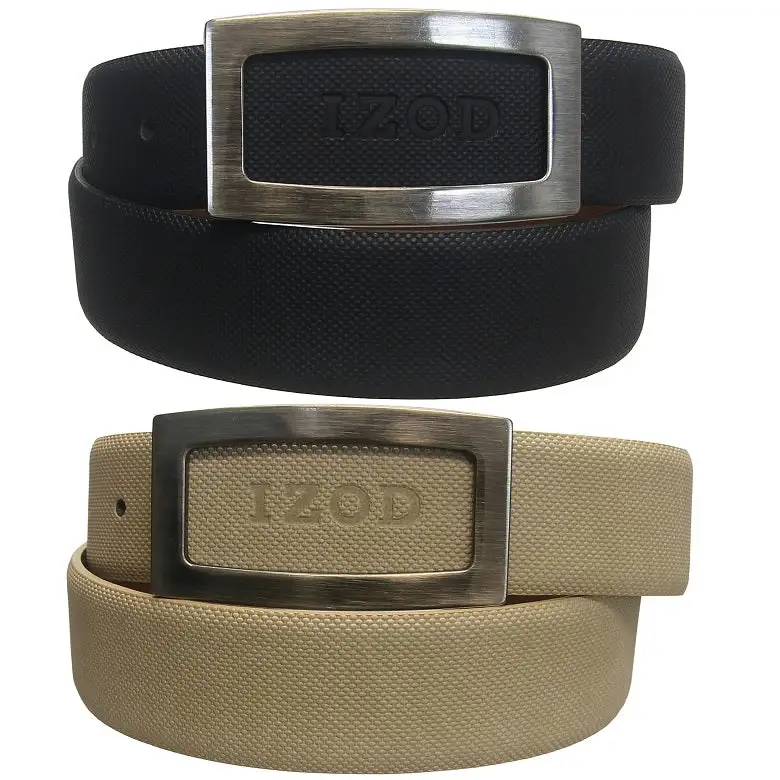 GE Wholesale Izod Golf Genuine Leather Textured Belts 1 GE Wholesale Izod Golf Genuine Leather Textured Belts