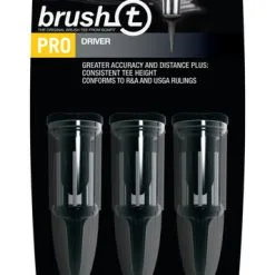 J And M Brush-t Golf Original Brush Tees -CLUBS Sales shop Black