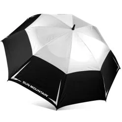 Sun Mountain Golf 68" Manual Umbrella -CLUBS Sales shop Black White