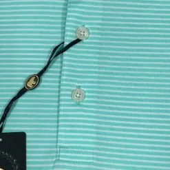 Callaway Jack Nicklaus Black Label By Perry Ellis Feeder Stripe Polo Shirts -CLUBS Sales shop BlackLabelPolo FeederStripe ArubaBlue1 scaled