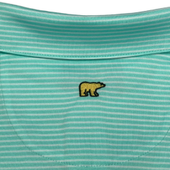 Callaway Jack Nicklaus Black Label By Perry Ellis Feeder Stripe Polo Shirts -CLUBS Sales shop BlackLabelPolo FeederStripe ArubaBlue3