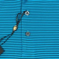 Callaway Jack Nicklaus Black Label By Perry Ellis Feeder Stripe Polo Shirts -CLUBS Sales shop BlackLabelPolo FeederStripe BlueJewel1 scaled