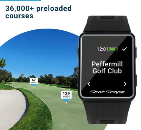 Shot Scope Golf V3 GPS Performance Tracking Watch 16 Shot Scope Golf V3 GPS Performance Tracking Watch - Image 16