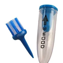 J And M Brush-t Golf Original Brush Tees -CLUBS Sales shop Blue 1