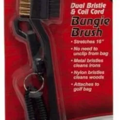 Proactive Club Brush Dual Bristle & Coil Cord Bungie Brush -CLUBS Sales shop Bungie Brush Black