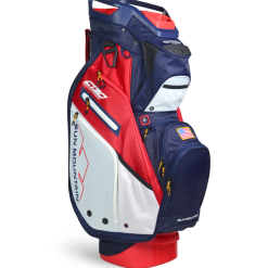 Sun Mountain Golf 2021 C-130 Supercharged Cart Bag -CLUBS Sales shop C130SuperchargedNavy White RedAltShot