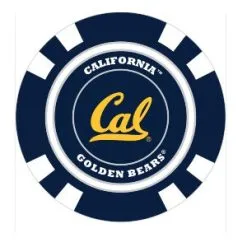 Team Golf NCAA Magnetic Poker Chip Ball Markers -CLUBS Sales shop Cal1