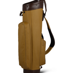 Sun Mountain Golf Canvas & Leather Cart Bag -CLUBS Sales shop CanvasLeatherCartClay BrownAltShot
