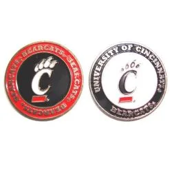 J&M NCAA Double Sided Collegiate Golf Ball Marker Coins 108 J&M NCAA Double Sided Collegiate Golf Ball Marker Coins -CLUBS Sales shop Cincinatti 82103889 b6ab 4db1 9a36 e6acb88a7b43