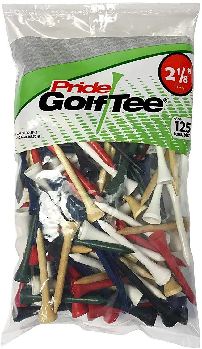 CaddiesShack Pride Sports Wood Golf Tees - 2.125" - Image 3