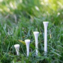 CaddiesShack Pride Sports Wood Golf Tees - 2.125" -CLUBS Sales shop Classic Wood Tee 2.125 125 count White 2