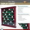 J&M Clubhouse Collection Executive Golf Ball Display Cabinet