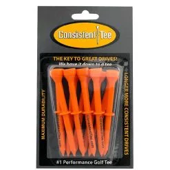CaddiesShack Consistent Tee Golf Tees 10 Pack - 3.25"
