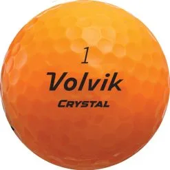 Volvik Crystal Focus Colored Golf Balls 10 Volvik Crystal Focus Colored Golf Balls -CLUBS Sales shop CrystalFocus2022 OrangeBall