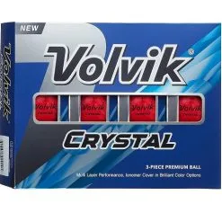 Volvik Crystal Focus Colored Golf Balls 14 Volvik Crystal Focus Colored Golf Balls -CLUBS Sales shop CrystalFocus2022 RubyRed