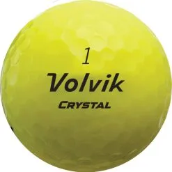 Volvik Crystal Focus Colored Golf Balls 12 Volvik Crystal Focus Colored Golf Balls -CLUBS Sales shop CrystalFocus2022 YellowBall
