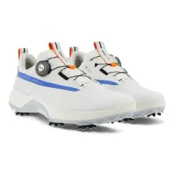 ECCO Golf Ecco Men's Biom G5 Golf Shoes -CLUBS Sales shop EccoBiomG5 WhiteRegatta 5