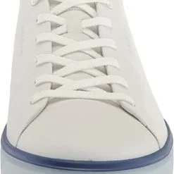 ECCO Golf Ecco Men's Tray Golf Shoes -CLUBS Sales shop EccoTray WhiteBlueDepths1