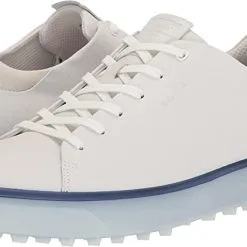 ECCO Golf Ecco Men's Tray Golf Shoes -CLUBS Sales shop EccoTray WhiteBlueDepths6