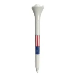 Golf Works Pride Sports Plastic Evolution USA Flag Edition Golf Tees -CLUBS Sales shop Evolution 2.75 USA 30 count 2