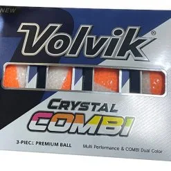 Volvik Crystal Combi Split Colored Golf Balls 9 Volvik Crystal Combi Split Colored Golf Balls -CLUBS Sales shop FileNov232022 41940PM