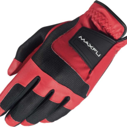 Golf Works Maxfli Universal Fit Color Golf Gloves -CLUBS Sales shop Fit Glove Red 1