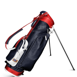 Sun Mountain Golf Leather Carry Stand Bag 11 Sun Mountain Golf Leather Carry Stand Bag -CLUBS Sales shop G823274LeatherStandNavy White Red