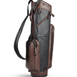 Sun Mountain Golf Leather Cart Bag -CLUBS Sales shop G823526LeatherCartBlack Brown