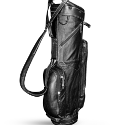 Sun Mountain Golf Leather Cart Bag -CLUBS Sales shop G823540LeatherCartBlack White